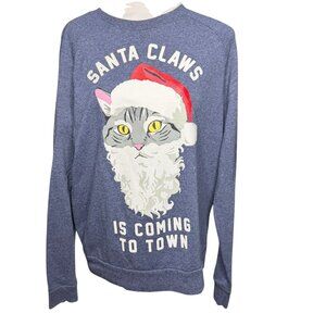 Santa Claws long sleeve shirt Mighty Fine Large